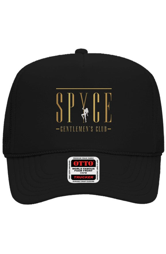 Spyce Black Trucker Hat