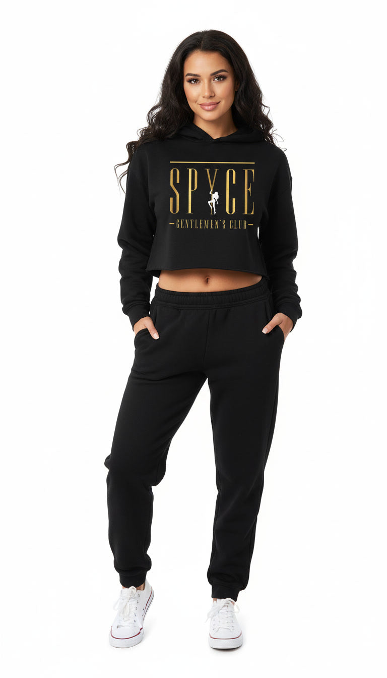 Spyce Girl Crop Fleece Hoodie